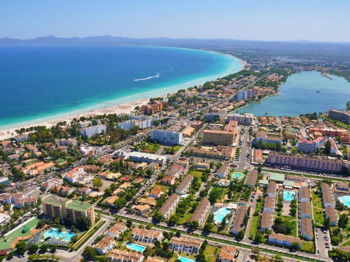 Apartamento Arcoiris, Con Piscina Y Junto A Playa De Alcudia Luaran gambar